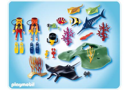Plongeurs avec barri?�re de corail - 4488-A | PLAYMOBIL?�